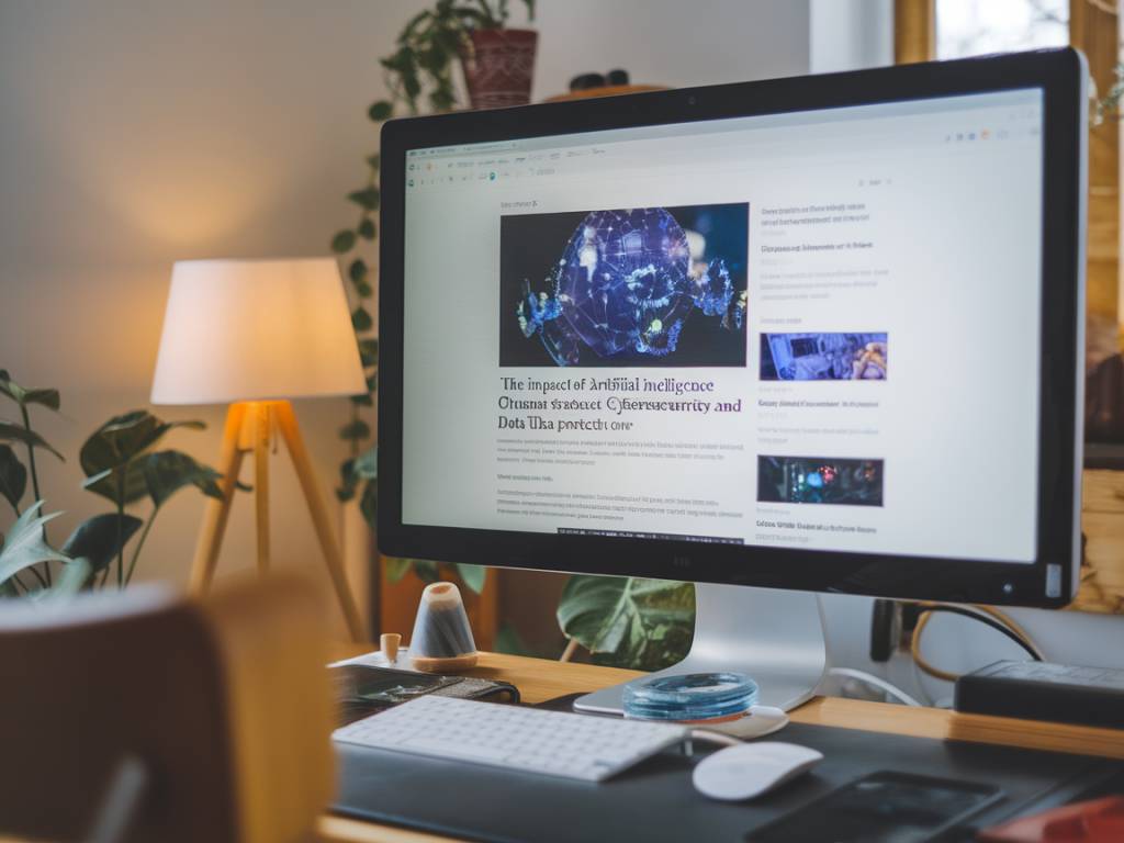 L'impact de l'intelligence artificielle sur la cybersécurité et la protection des données